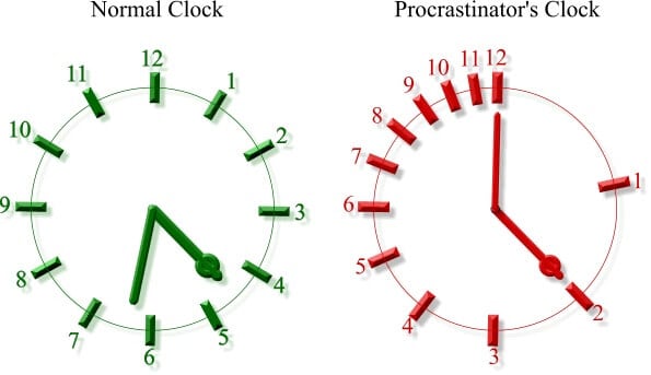 The Procrastinator’s Watch